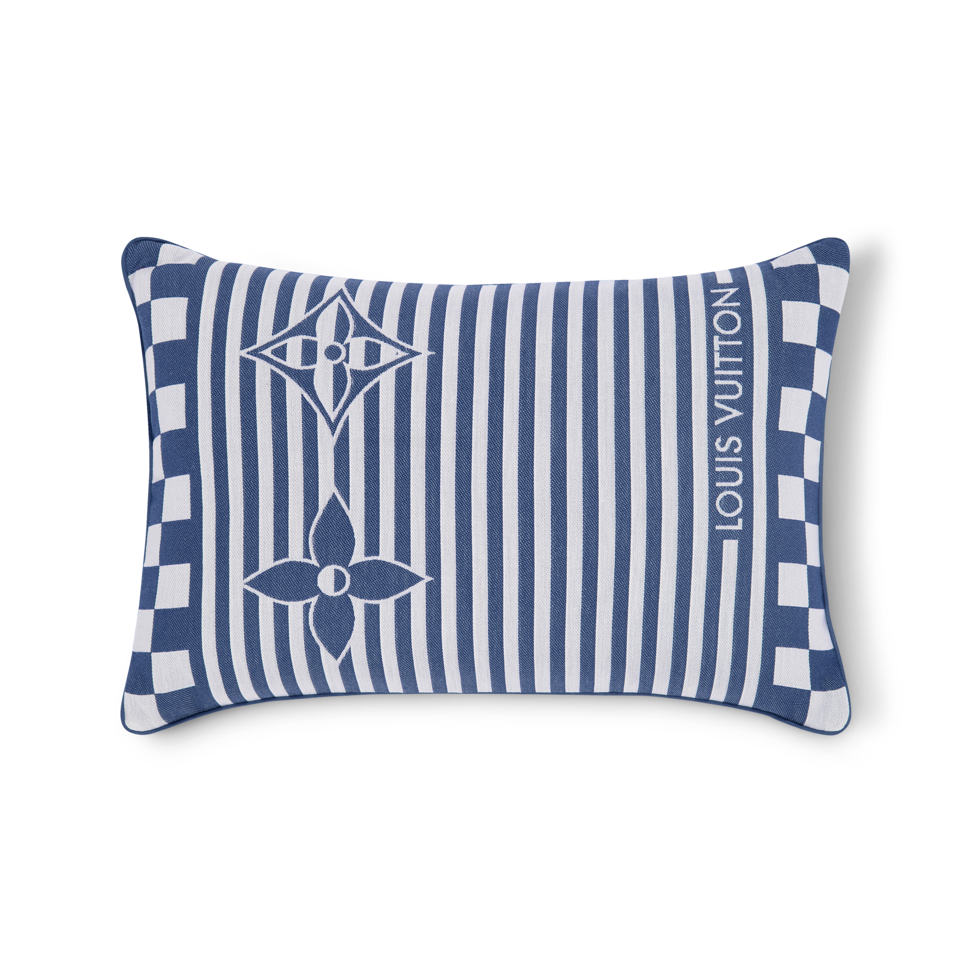 LV Graphical Beach Cushion - Luxury S00 Blue | LOUIS VUITTON